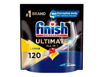 Капсулы для посудомоечной машины Finish Powerball Ultimate All In 1 Лимон (120 шт)