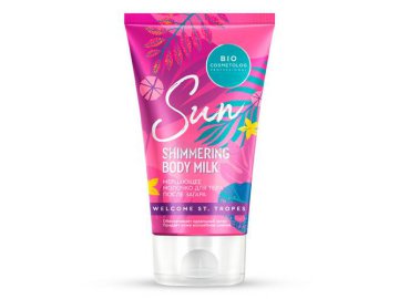 Мила акции Белыничи - Молочко для тела BIO COSMETOLOG PROFESSIONAL после загара мерцающее, 150 мл
