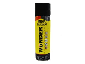 Пена монтажная бытовая WUNDER Foam всесезонная 335 мл из каталога Ома