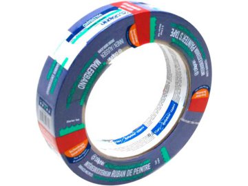 Лента малярная  Blue Dolphin 25мм x 50м синяя из каталога Ома