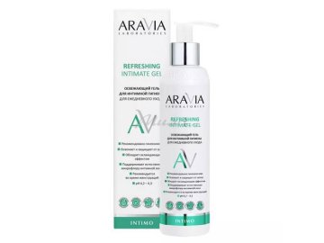 Гель для интимной гигиены ARAVIA Laboratories Освежающий для ежедневного ухода, 200 мл в Минске Мила