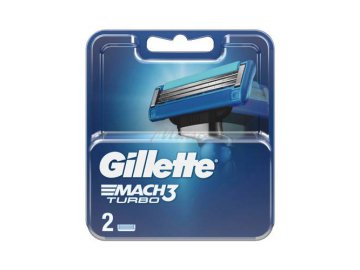 Кассеты для станков GILLETTE Mach3 Turbo, 2 шт