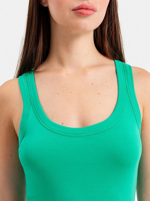 Топ женский зеленого цвета, фото 4 из 4