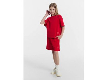 Шорты для девочек красные Марк Формель