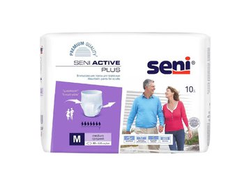 Трусы-подгузники для взрослых Seni Active Plus Medium (10 шт) на акции в магазинах 5 элемент