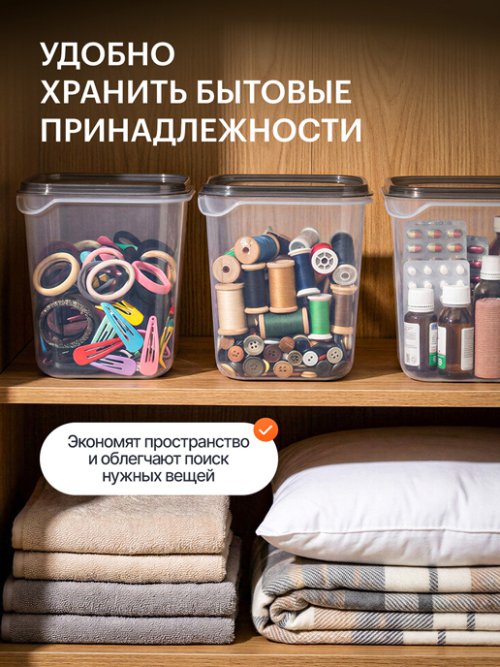 Набор контейнеров Fresh Food-1L (12 шт.), фото 4 из 14