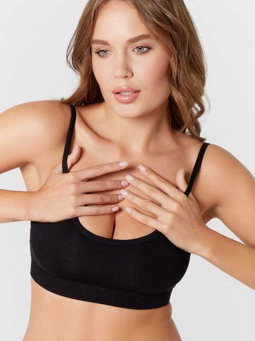 Бюстье женское в черном цвете, фото 2 из 27