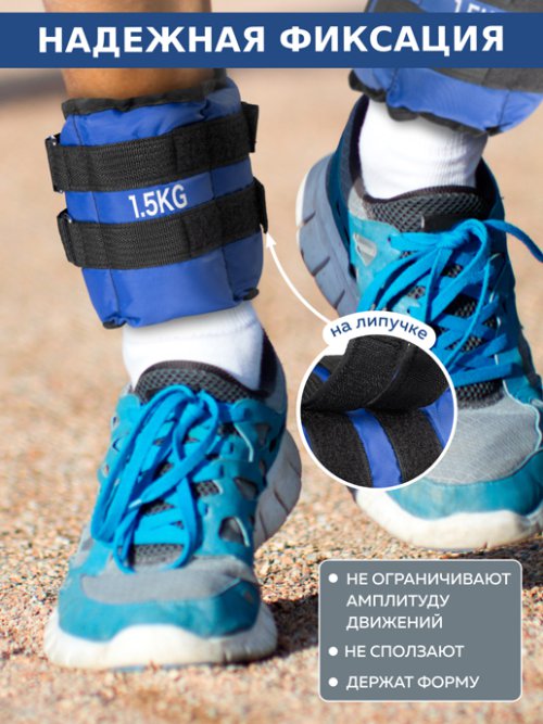 Набор утяжелителей Sport X (1,5 кг*2), фото 13 из 218