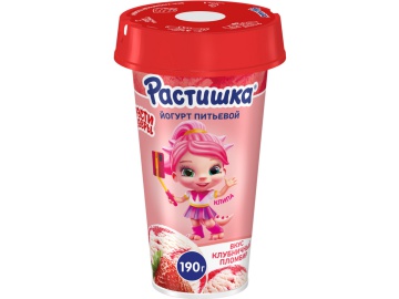 Йогурт пит."РАСТИШКА"(кл.плом.)2.8% 190г