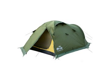 Палатка экспедиционная Tramp Mountain 4 Green ( V2 )