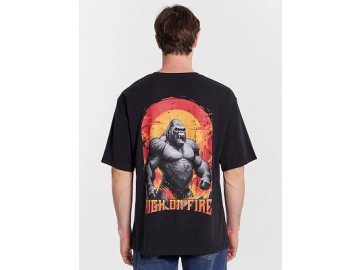 Футболка мужская черная с печатью Марк Формель