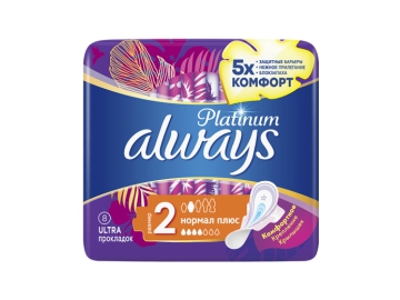 Прокладки Always Maxi Secure Night Extra 7шт из каталога Корона