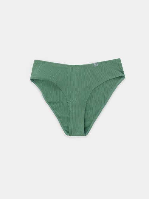 Трусы женские слипы в зеленом цвете, фото 8 из 24