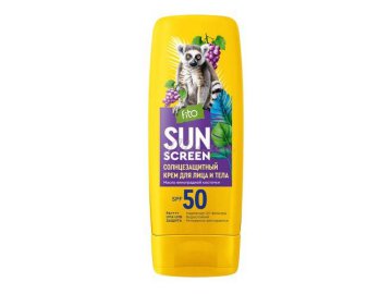 Крем солнцезащитный для лица и тела SUN SCREEN SPF 50, 140 мл