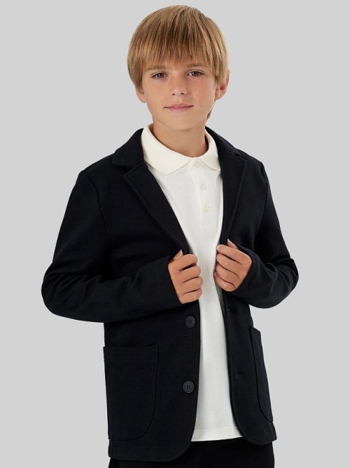 Поло для мальчиков молочное, фото 7 из 9