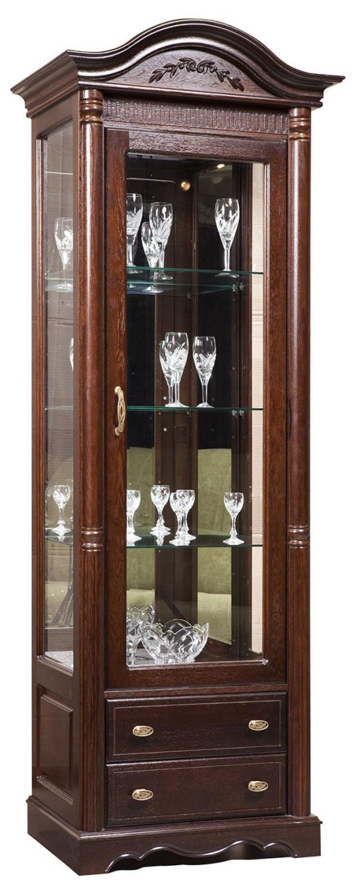Шкаф-витрина «Паола» БМ2.671.0.05(2102), фото 1 из 3