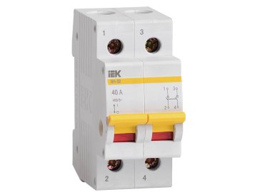 Выключатель нагрузки IEK ВН-32 2Р 40А MNV10-2-040