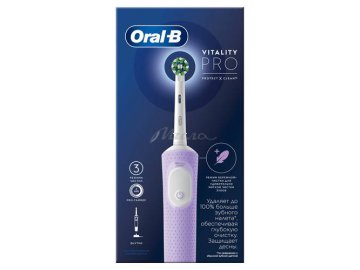 Щетка зубная электрическая ORAL_B Vitality Pro D103.413.3 Lilac Mist тип 3708