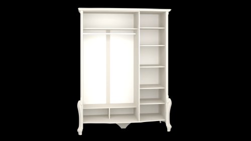 Шкаф для одежды Луиза ММ-227-01/03Б, фото 2 из 5