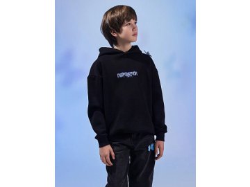 Худи для мальчиков черное с принтом "Inspiration" Марк Формель