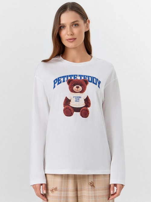 Комплект женский домашний с надписью "Petite teddy", фото 4 из 20