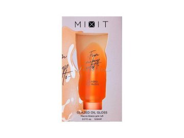 Акции Милы Белыничи 2 по цене 1 - Масло-блеск для губ MIXIT Glazed Oil Gloss, тон Sweet Gold, 5 мл