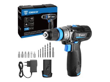 Дрель-шуруповерт Deko DKCD12V PRO 083-1004