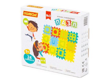 Игрушка развивающая Полесье Пазл №3 (24 элемента) 91475