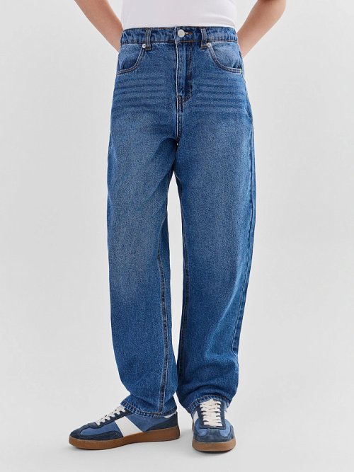 Джинсы для мальчиков Baggy relaxed fit синие, фото 2 из 8