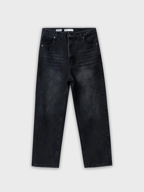 Джинсы мужские baggy leg черные, фото 7 из 20