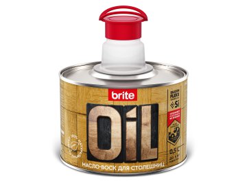 Масло-воск BRITE FLEXX для столешниц 0,5 л