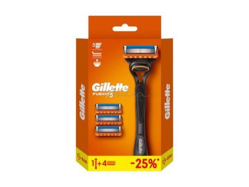 Бритва GILLETTE Fusion с 1 сменной кассетой + 3 сменные кассеты