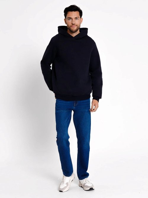 Анорак мужской в темно-синем цвете, фото 2 из 5