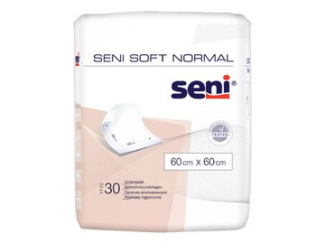 Пеленки впитывающие гигиенические одноразовые SENI SOFT NORMAL (60*60) 30 шт