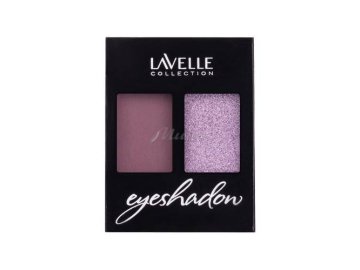 Мила акции Кобрин - Тени для век LAVELLE Collection ES 32 двухцветные, тон 06 фиалковый/фиолетовый шиммер