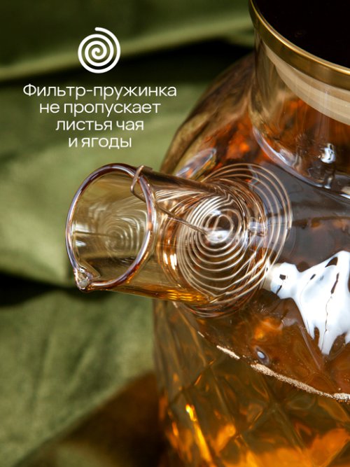 Чайник заварочный Crystal Metal 1,5L, фото 3 из 42