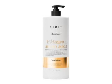 Бальзам-ополаскиватель для волос MIXIT Collagen & Amino Acids для усиления блеска,1 л