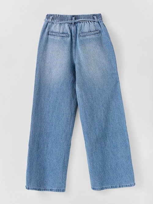 Джинсы женские wide leg синие, фото 7 из 7