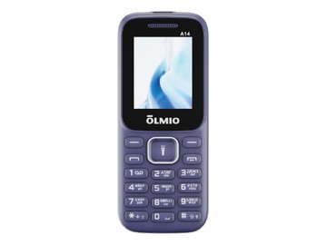 Кнопочный телефон Olmio A14 (синий) из каталога 5 элемент