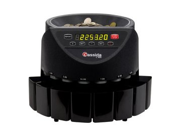 Счетчик-сортировщик монет Cassida С100 5 элемент