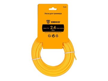 Леска для триммера DEKO TL24 065-1058