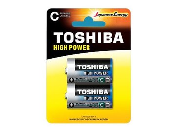 Батарейка TOSHIBA High Power LR14GCP BP-2