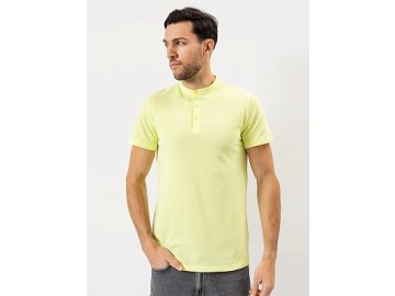 Джемпер-поло хлопковый в лимонно-желтом цвете Марк Формель