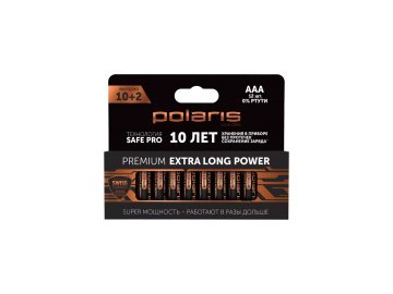 Батарейки polaris pb aaa 12 шт premium