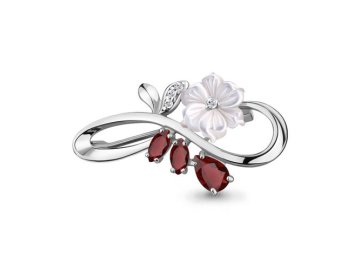 Брошь Aquamarine, серебро 925 проба в Могилеве 7 Карат