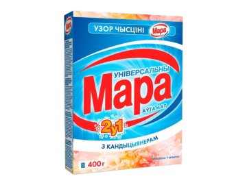 Порошок стиральный Мара 2в1 автомат универсальный с кондиционером 400 г