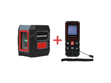 Набор Profipower Лазерный нивелир NL-02G + дальномер PLD-60 (E0335-4)