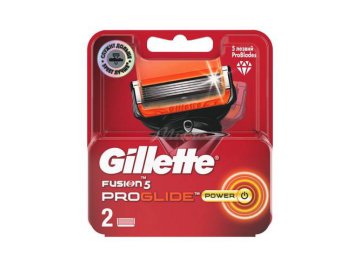 Кассета для бритвы GILLETTE Fusion ProGlige Power, 2 шт.