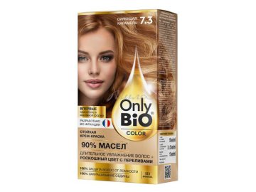 Крем-краска для волос ONLY Bio Color стойкая, тон Сияющая карамель, 110 мл