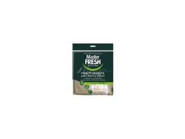 Салфетка для уборки MASTER FRESH для стекол и зеркал